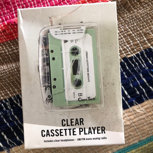 Clear Cassette Player - Picture 1 of 4